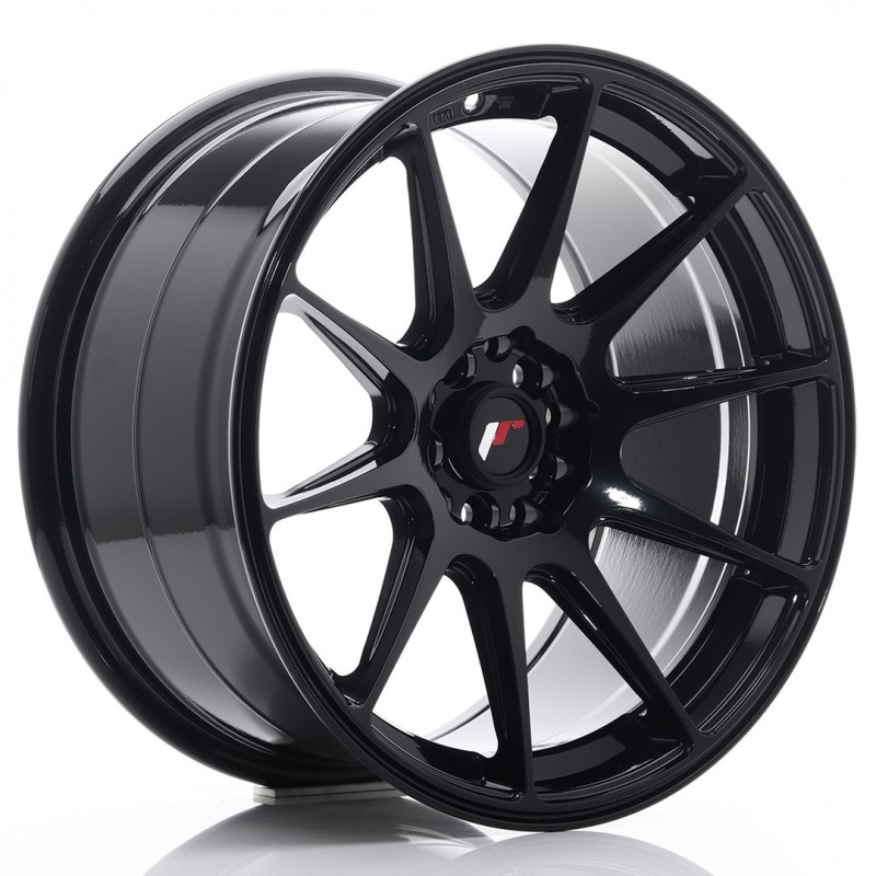 JR Wheels JR11 17x9 ET20 5x100/114 Glossy Black