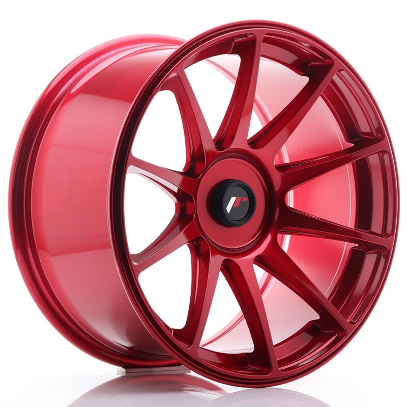 JR Wheels JR11 18x9,5 ET20-30 Blank Platinum Red