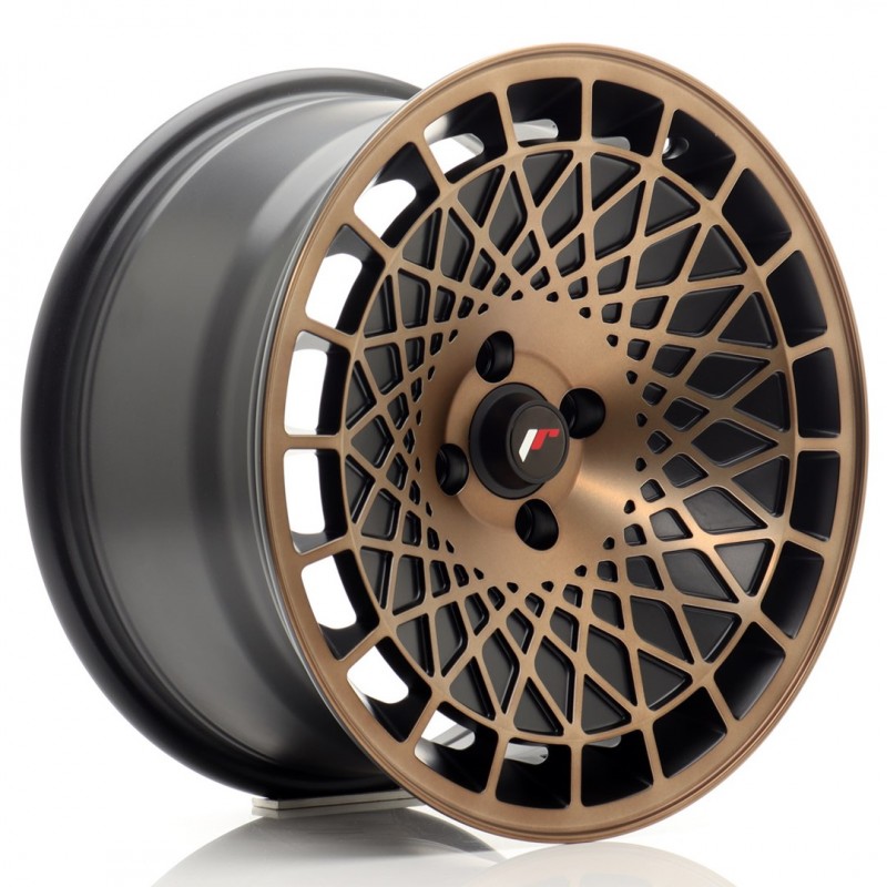 JR Wheels JR14 16x8 ET15 4x100 Black Bronze Finish