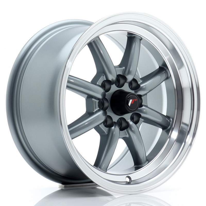 JR Wheels JR19 15x8 ET20 4x100/108 Gun Metal