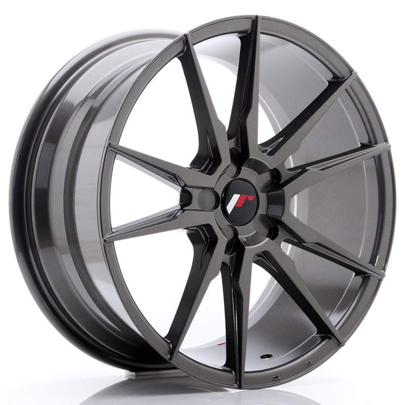 JR Wheels JR21 19x8,5 ET35-43 5H Blank Hyper Gray