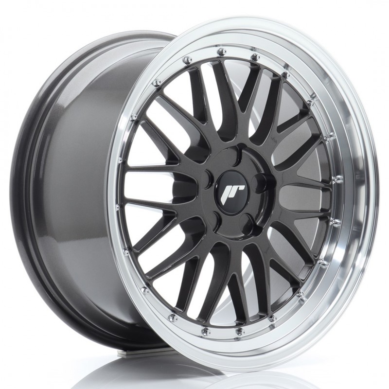 JR Wheels JR23 19x9,5 ET20-48 5H BLANK Hyper Gray w/Machined Lip