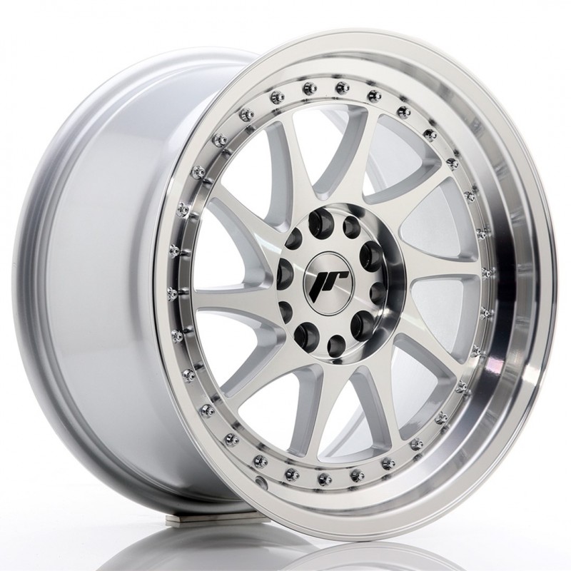 JR Wheels JR26 17x9 ET25 5x114/120 Silver Machined Face