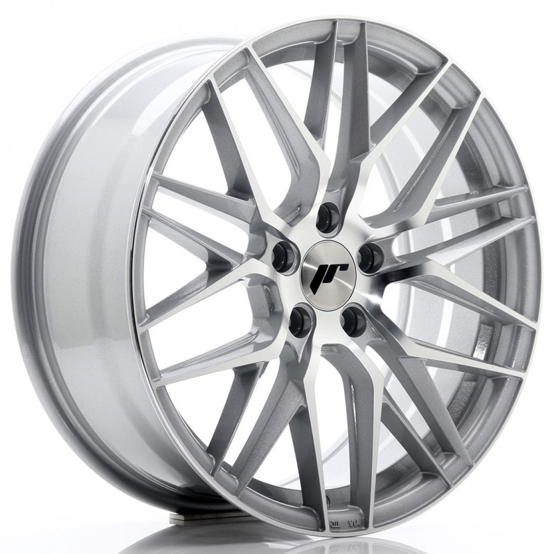 JR Wheels JR28 18x7,5 ET40 5x112 Silver Machined Face