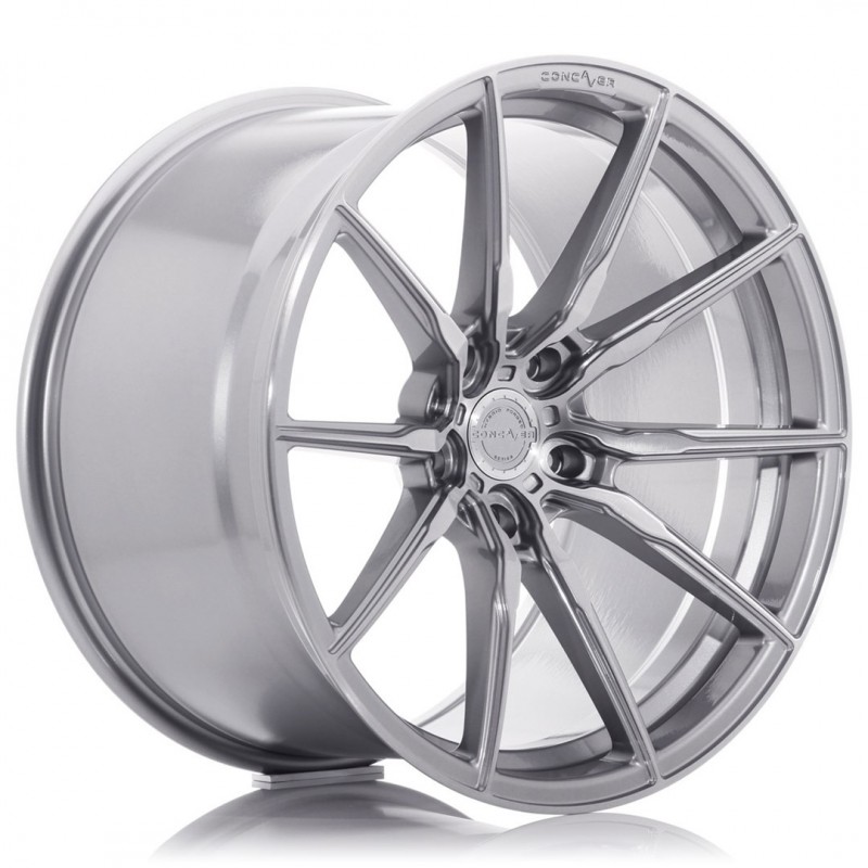 Llanta concaver cvr4 20x9,5 et22-44 blank brushed titanium