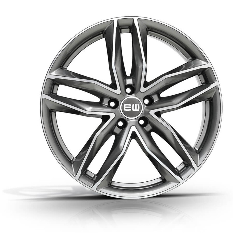 ELITE WHEELS EW04 8X18 5X100 ET35 57.06 PALLADIUM POLISHED