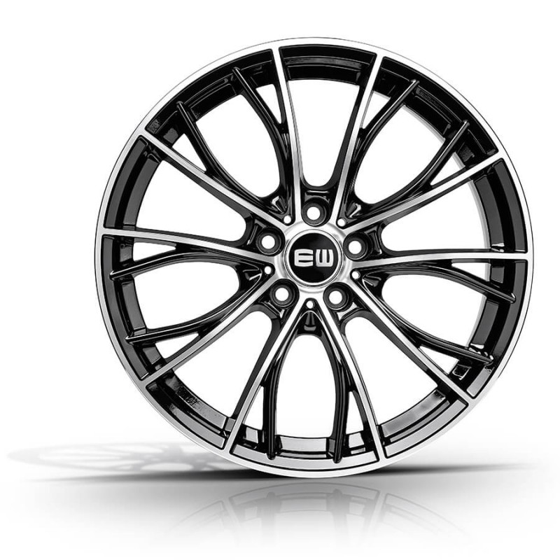 ELITE WHEELS EW10 9.5X19 5X120 ET48 72.6 BLACK POLISHED