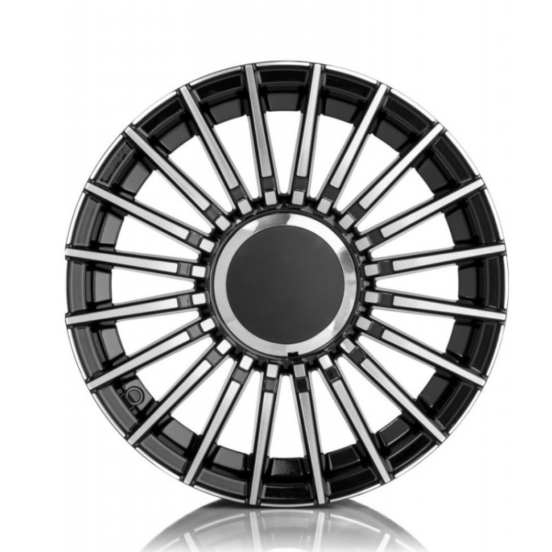 ELITE WHEELS EW25 6X15 4X98 ET35 58.1 BLACK POLISHED