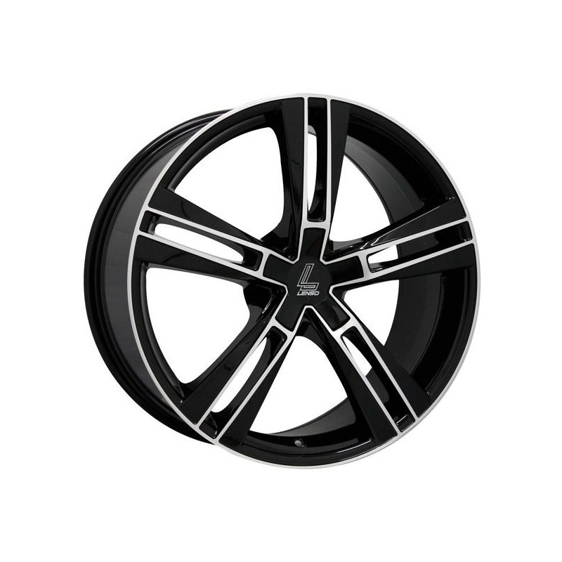 LENSO EUROSTYLE 6 9.5X19 5X110 ET40 73.1 NEGRO