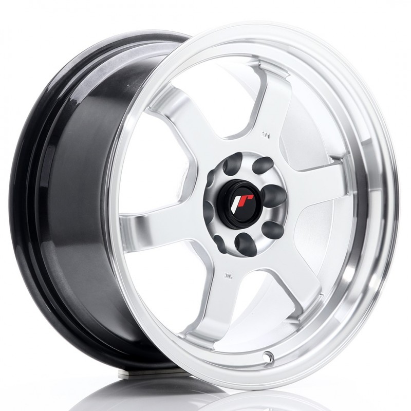 JR Wheels JR12 16x8 ET22 4x100/108 Hyper Silver