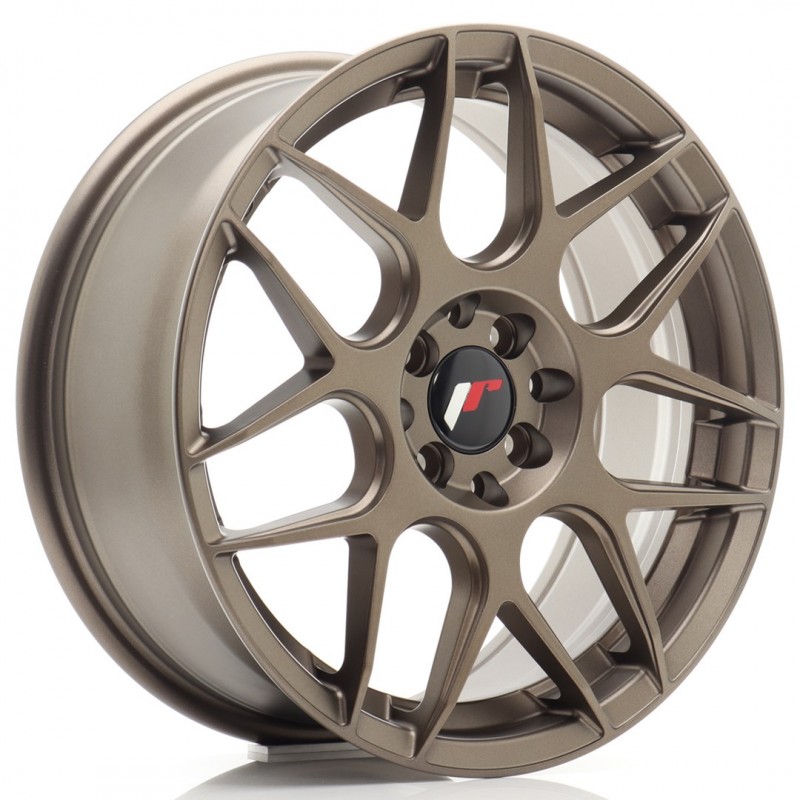 JR Wheels JR18 17x7 ET40 4x100 Matt Bronze