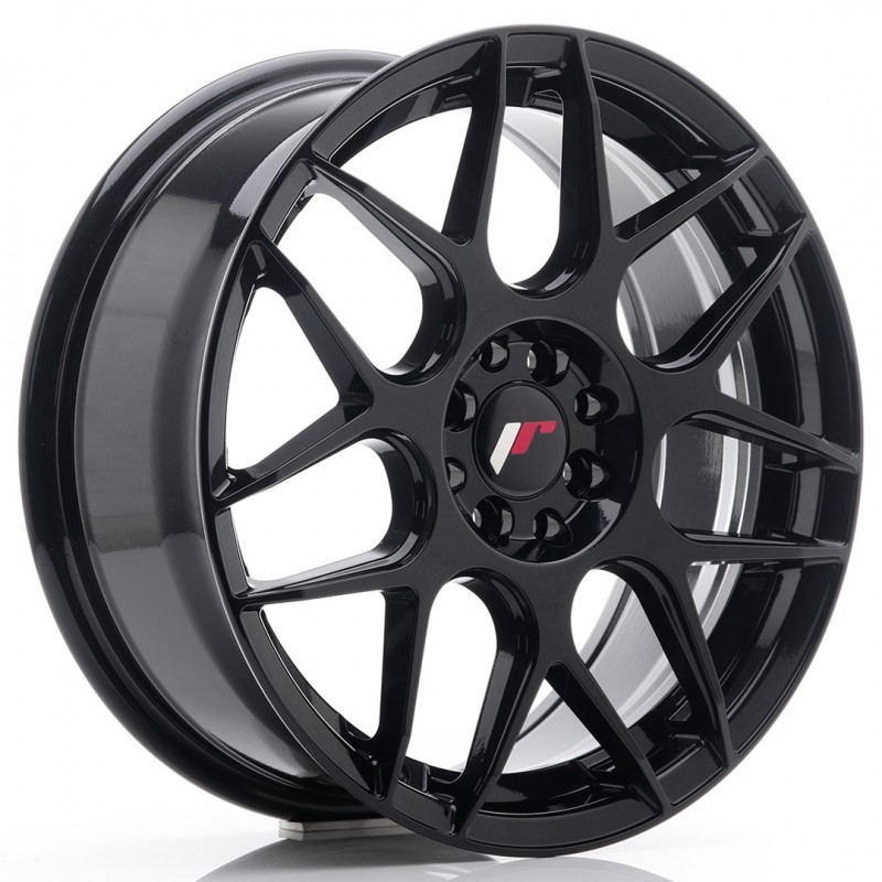 Llanta jr wheels jr18 17x7 et40 4x100/108 gloss black