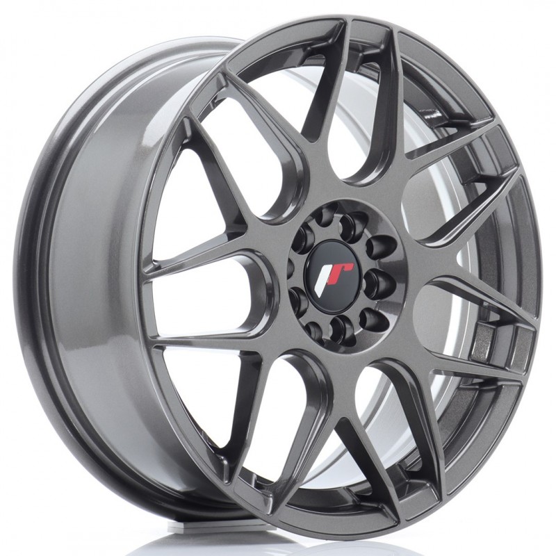 Llanta jr wheels jr18 17x7 et40 4x100/108 hyper gray