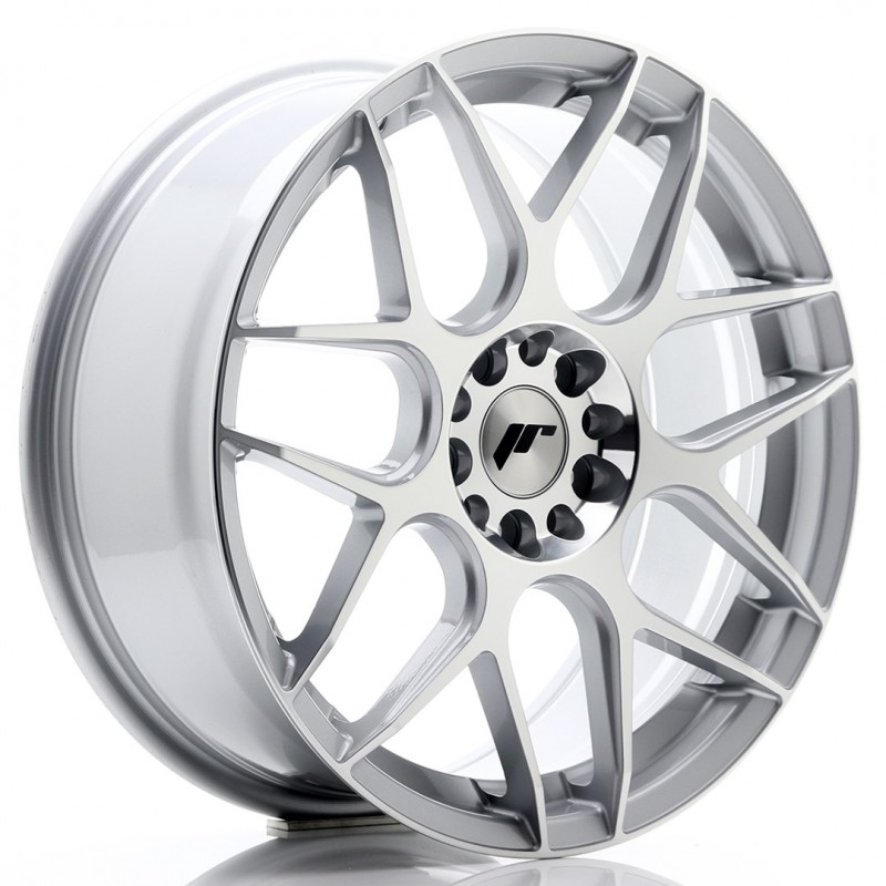 Llanta jr wheels jr18 18x7,5 et35 5x100/120 silver machined face