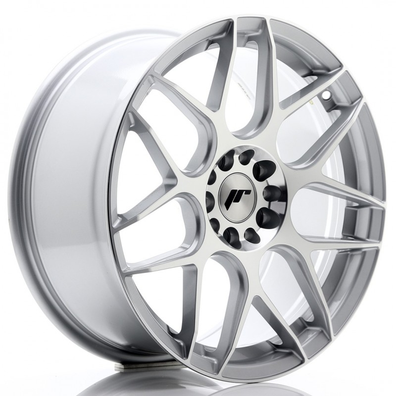 Llanta jr wheels jr18 18x8,5 et35 5x100/120 silver machined face