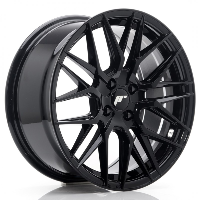 Llanta jr wheels jr28 17x8 et40 4x100 glossy black