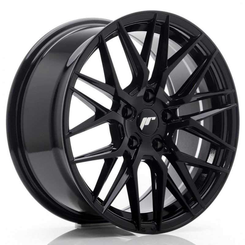 Llanta jr wheels jr28 17x8 et40 5x112 glossy black