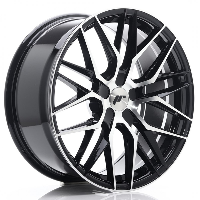 Llanta jr wheels jr28 19x8,5 et20-40 5h blank gloss black machined face