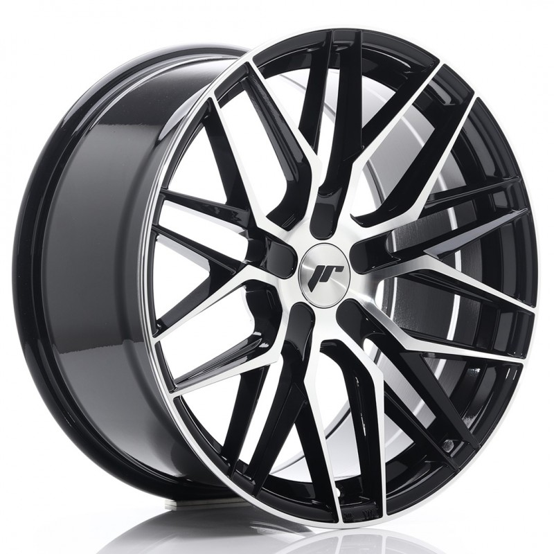 Llanta jr wheels jr28 19x9,5 et20-40 5h blank gloss black machined face