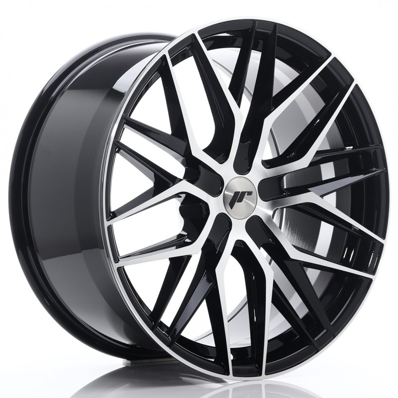 Llanta jr wheels jr28 21x10,5 et15-55 5h blank gloss black machined face