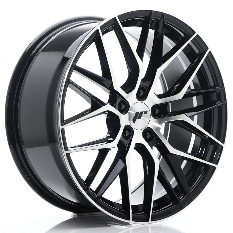 Llanta jr wheels jr28 19x8,5 et40 5x112 gloss black machined face