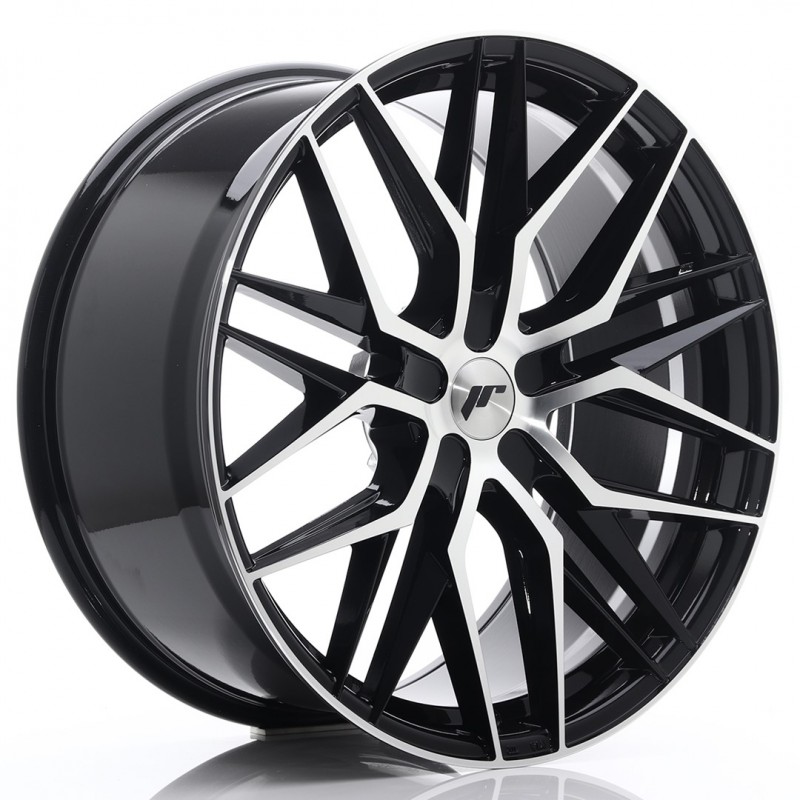 Llanta jr wheels jr28 22x10,5 et15-50 5h blank gloss black machined face