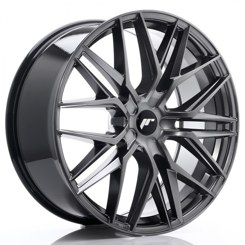 Llanta jr wheels jr28 22x9 et30-45 5h blank hyper black