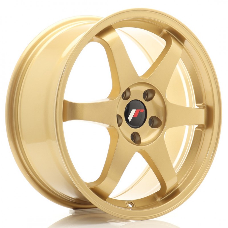 Llanta jr wheels jr3 18x8 et40 5x100 gold