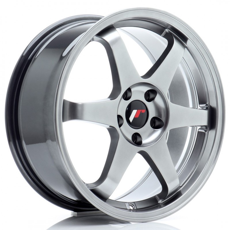 Llanta jr wheels jr3 18x8 et40 5x100 hyper black