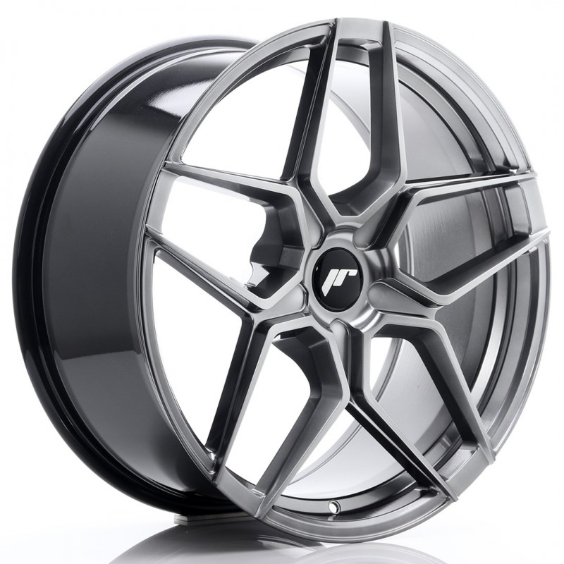 Llanta jr wheels jr34 20x9 et20-40 5h blank hyper black