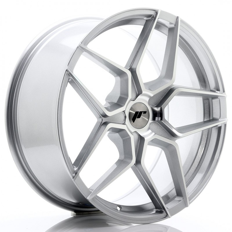 Llanta jr wheels jr34 20x9 et20-40 5h blank silver machined face