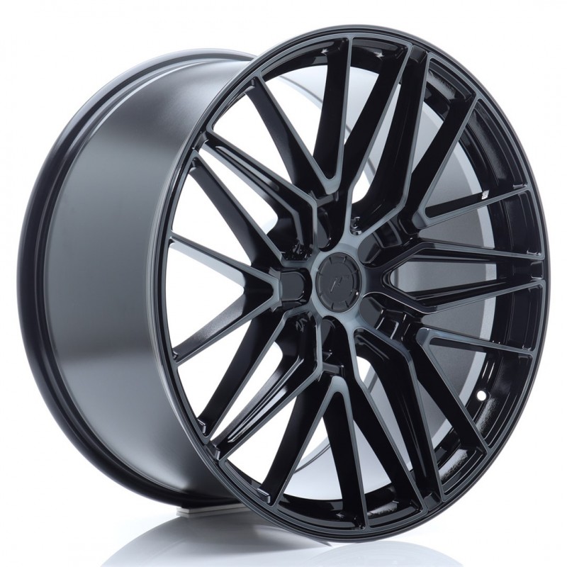 Llanta jr wheels jr38 21x10,5 et10-46 5h blank black brushed w/tinted face