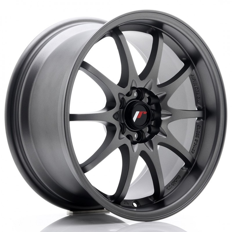 Llanta jr wheels jr5 17x8,5 et35 5x100/114,3 matt gun metal