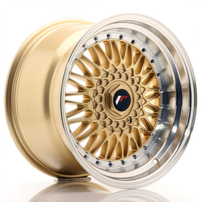 Llanta jr wheels jr9 17x10 et20 5x112/120 gold w/machined lip