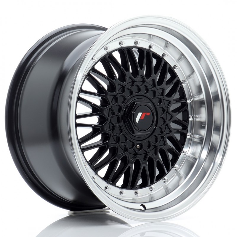 Llanta jr wheels jr9 17x10 et20 5x112/120 gloss black w/machined lip