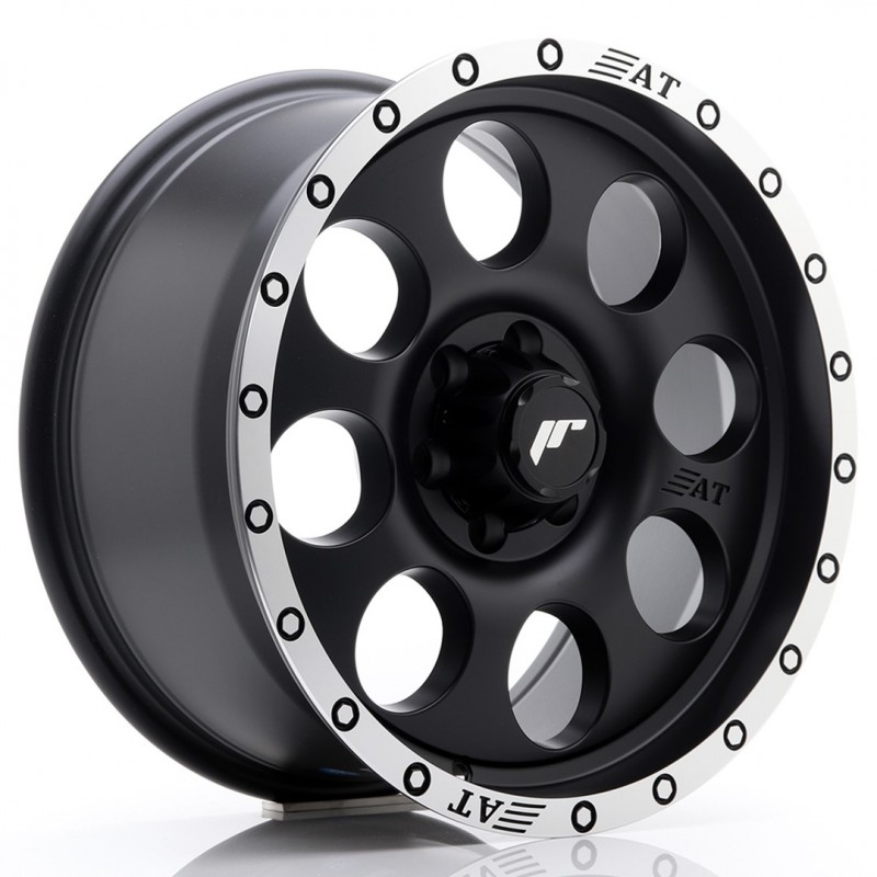 Llanta jr wheels jrx4 17x8.5 et20 6x139.7 matt black w/machined lip