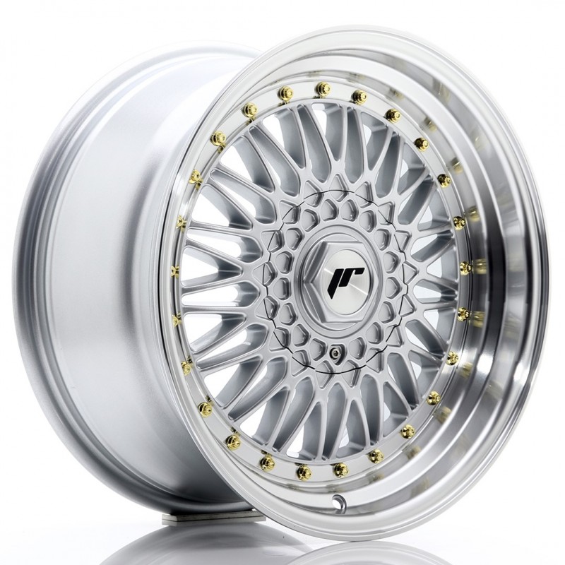 Llanta jr wheels jr9 17x8,5 et20 5x112/120 silver w/machined lip