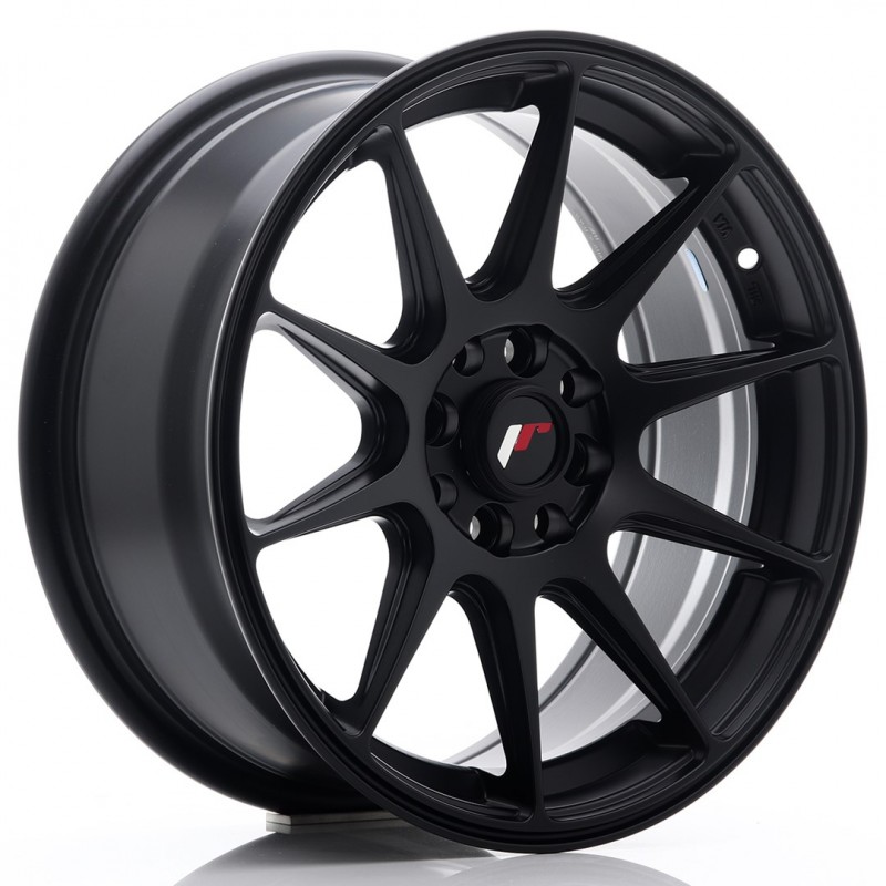 Llanta jr wheels jr11 16x7 et25 4x100/108 flat black