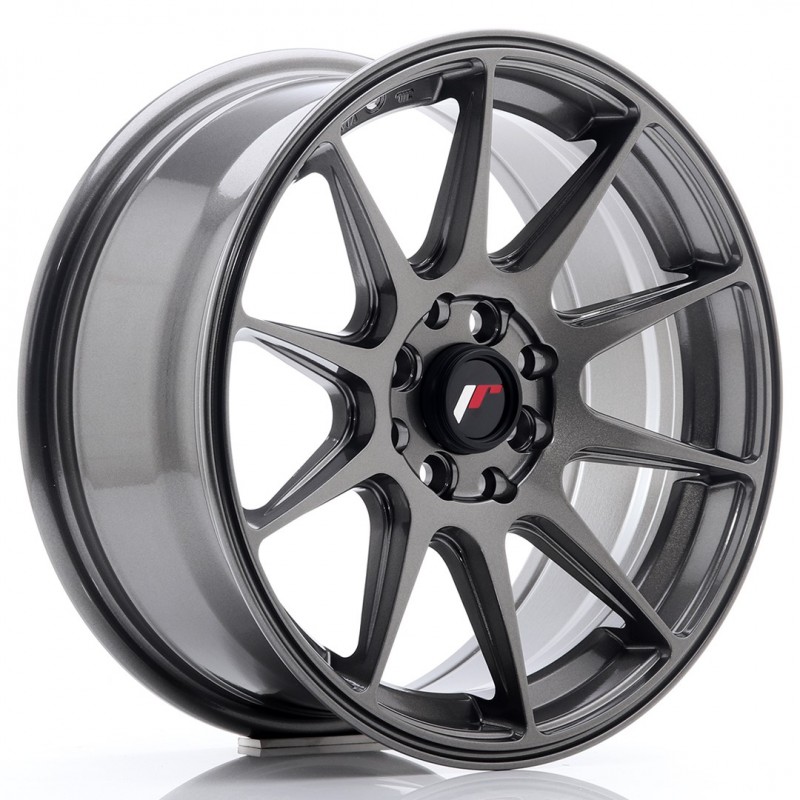 Llanta jr wheels jr11 16x7 et25 4x100/108 hyper gray