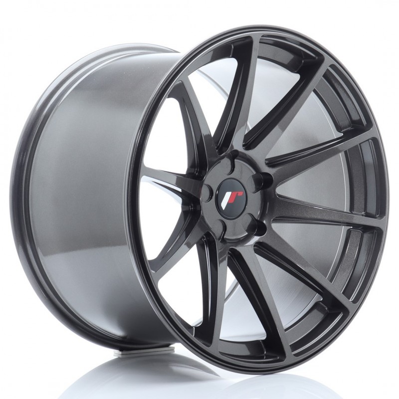 Llanta jr wheels jr11 20x12 et20-42 5h blank hyper gray