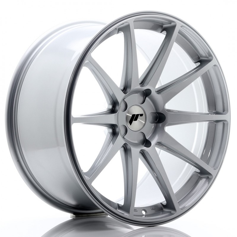 JR Wheels JR11 20x10 ET40 5H BLANK Hyper Silver