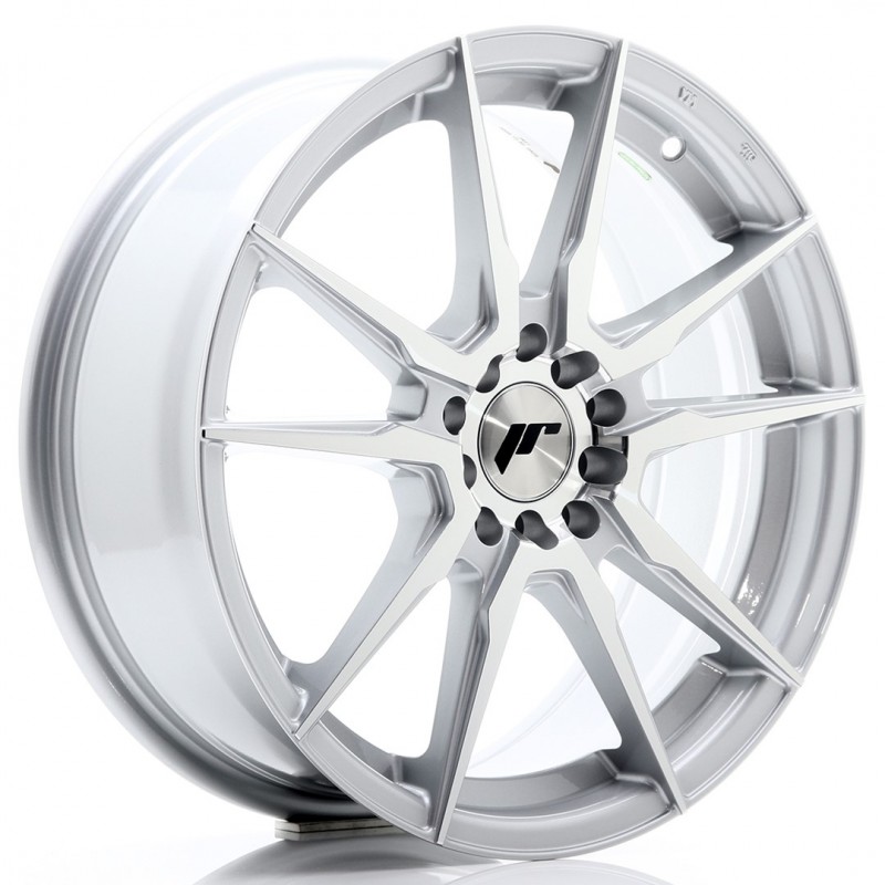 Llanta jr wheels jr21 17x7 et25 4x100/108 silver machined