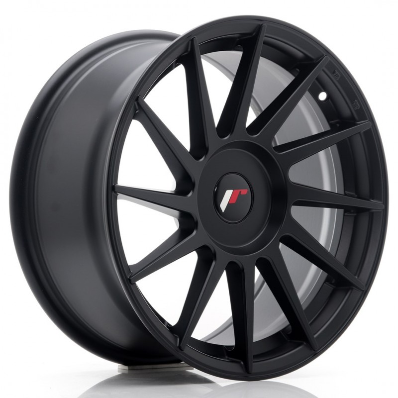 Llanta jr wheels jr22 17x8 et25-35 blank matt black