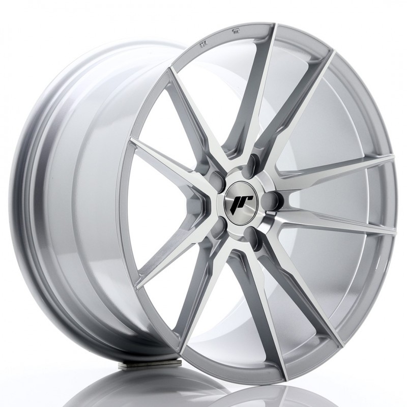 Llanta jr wheels jr21 20x11 et30-50 5h blank silver machined face