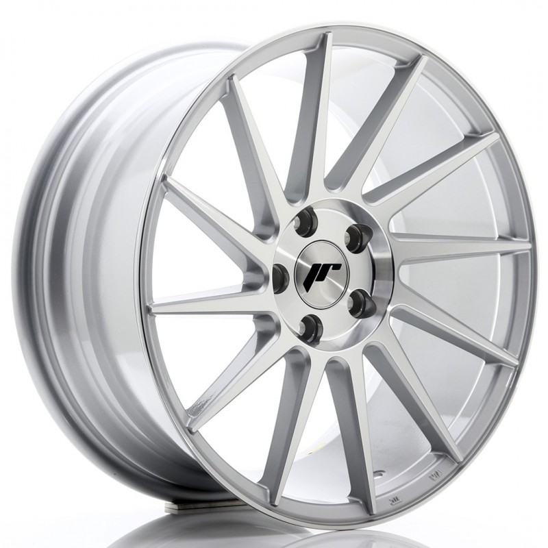 Llanta jr wheels jr22 18x8,5 et40 5x112 silver machined face