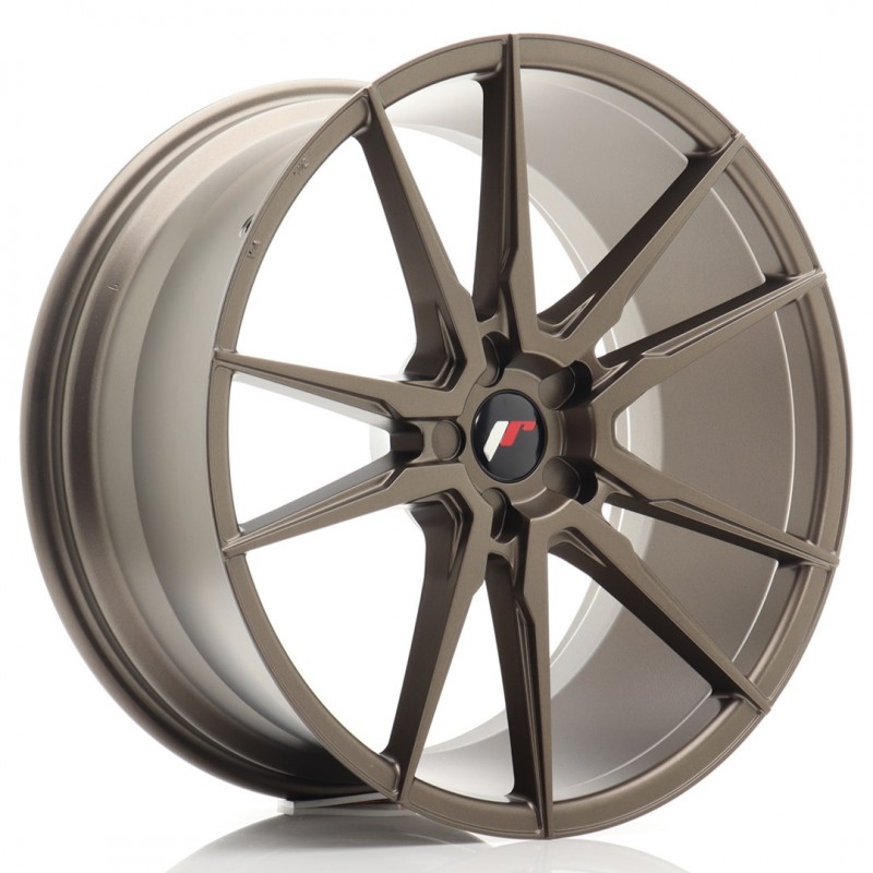 Llanta jr wheels jr21 21x10 et15-48 5h blank matt bronze