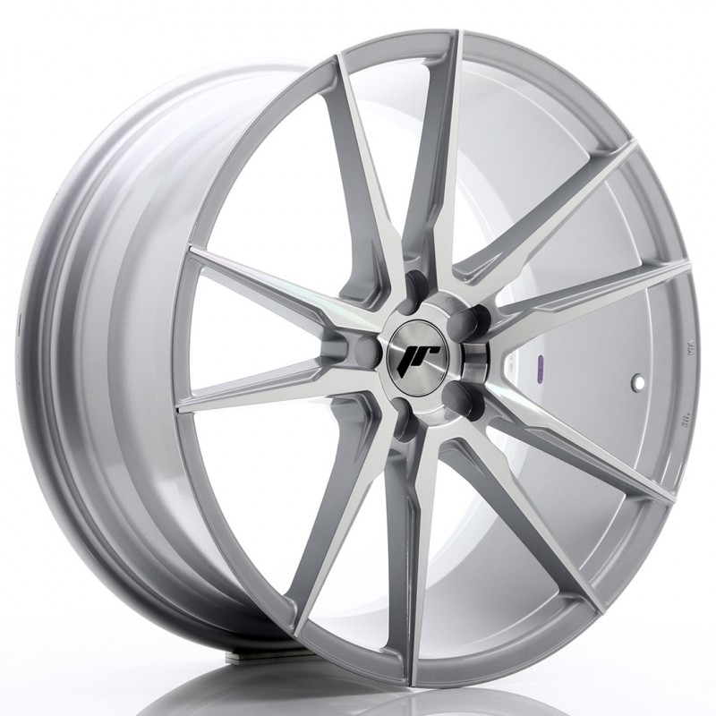 Llanta jr wheels jr21 21x10 et15-48 5h blank silver machined face