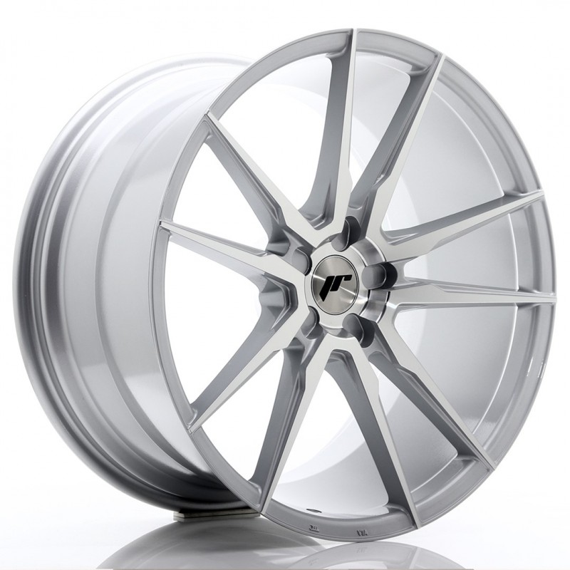 Llanta jr wheels jr21 21x11 et15-55 5h blank silver machined face