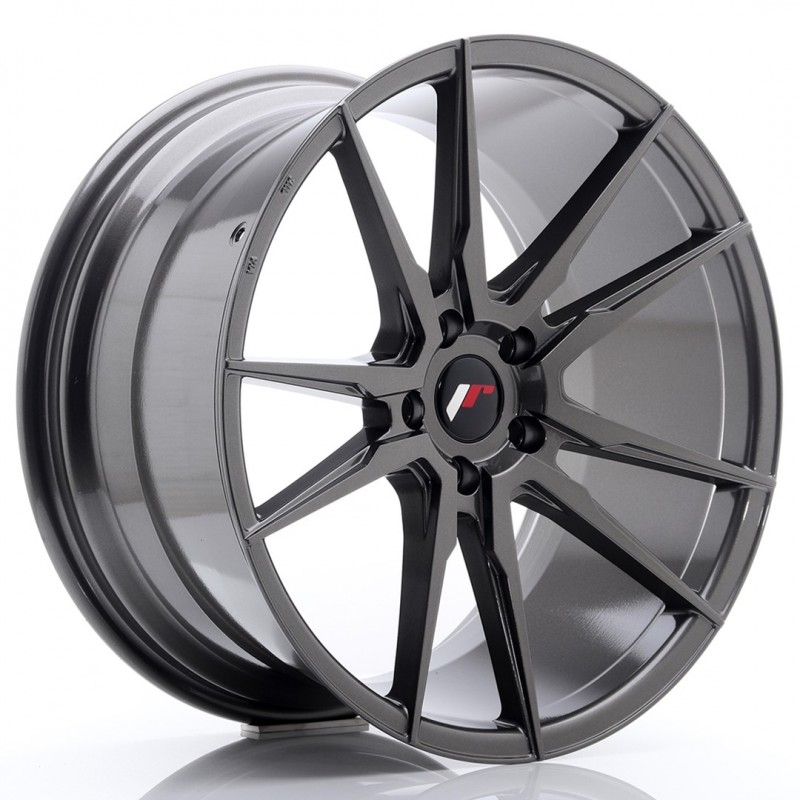 Llanta jr wheels jr21 20x10 et30 5x112 hyper gray