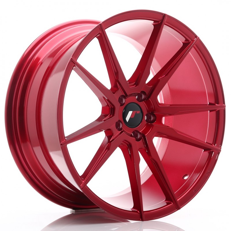 Llanta jr wheels jr21 20x10 et40 5x112 platinum red